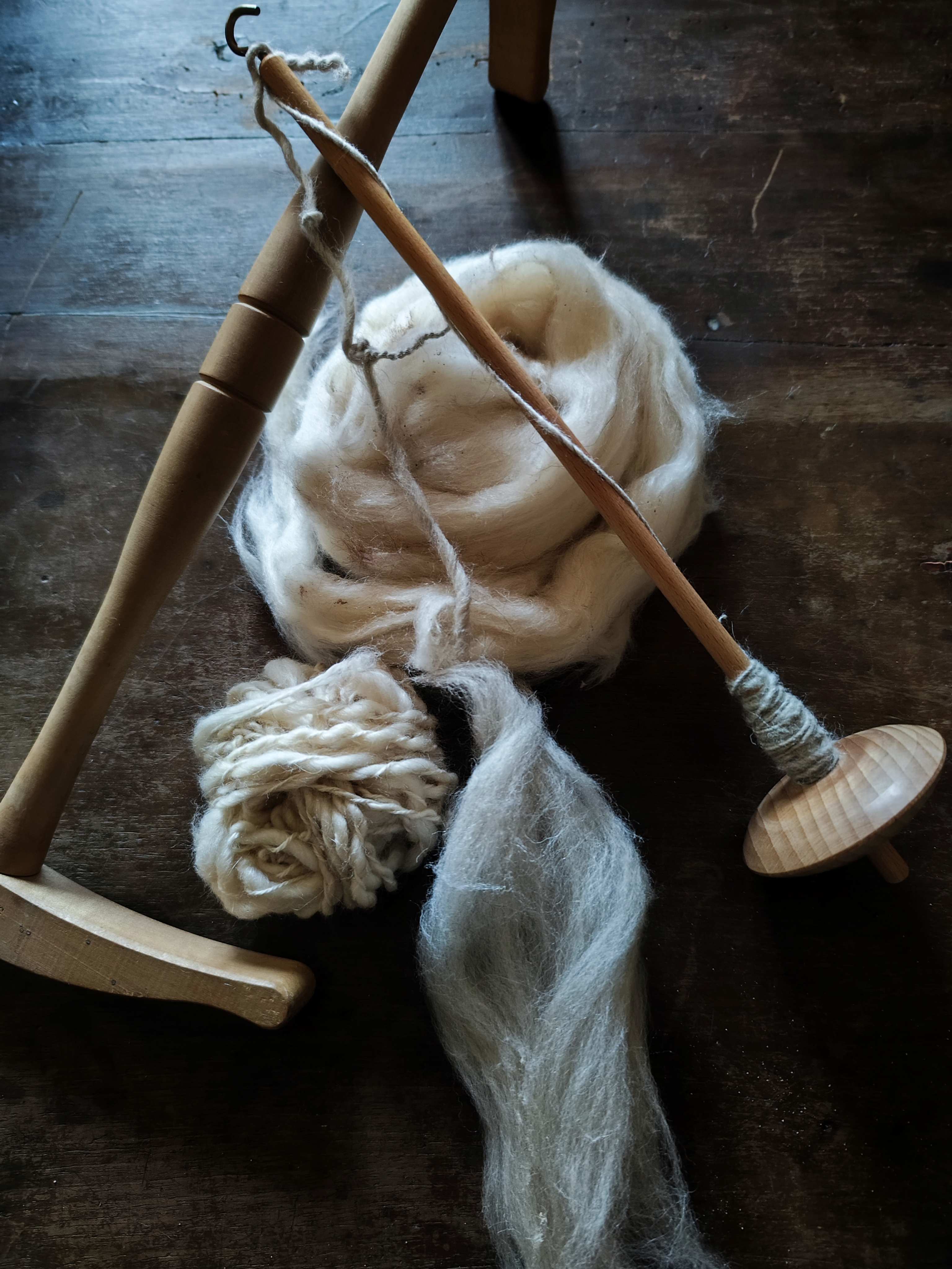 Spindle spinning workshop