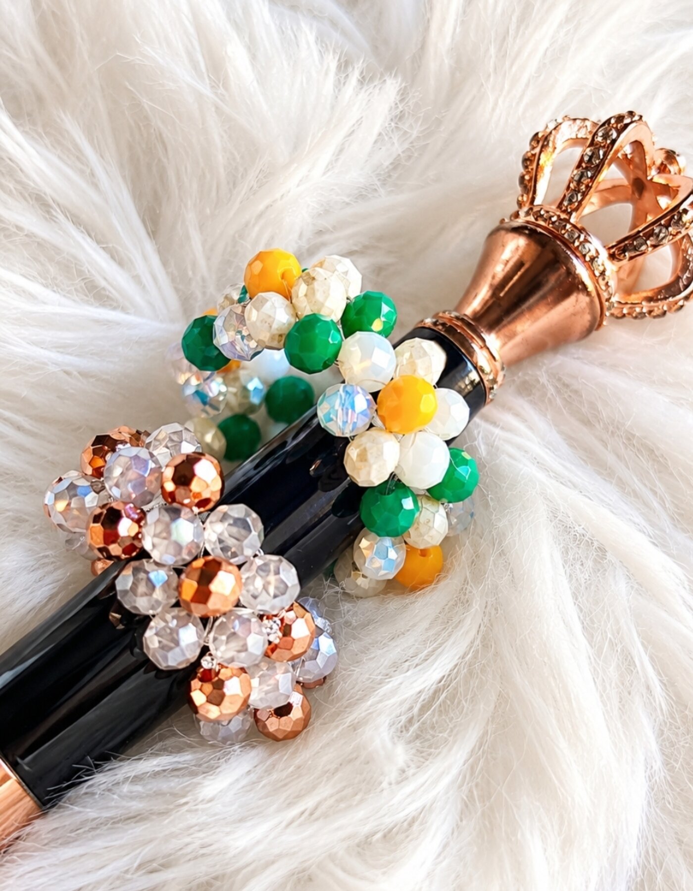 ANELLO FIORITO GLAMOUR