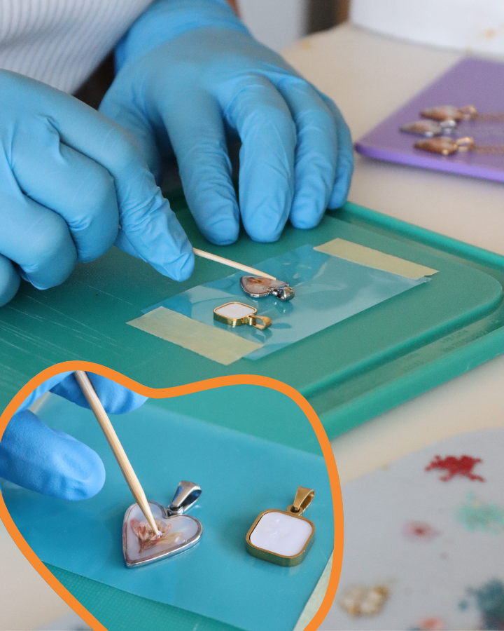 CREA LA TUA COLLANA CON FIORI VERI