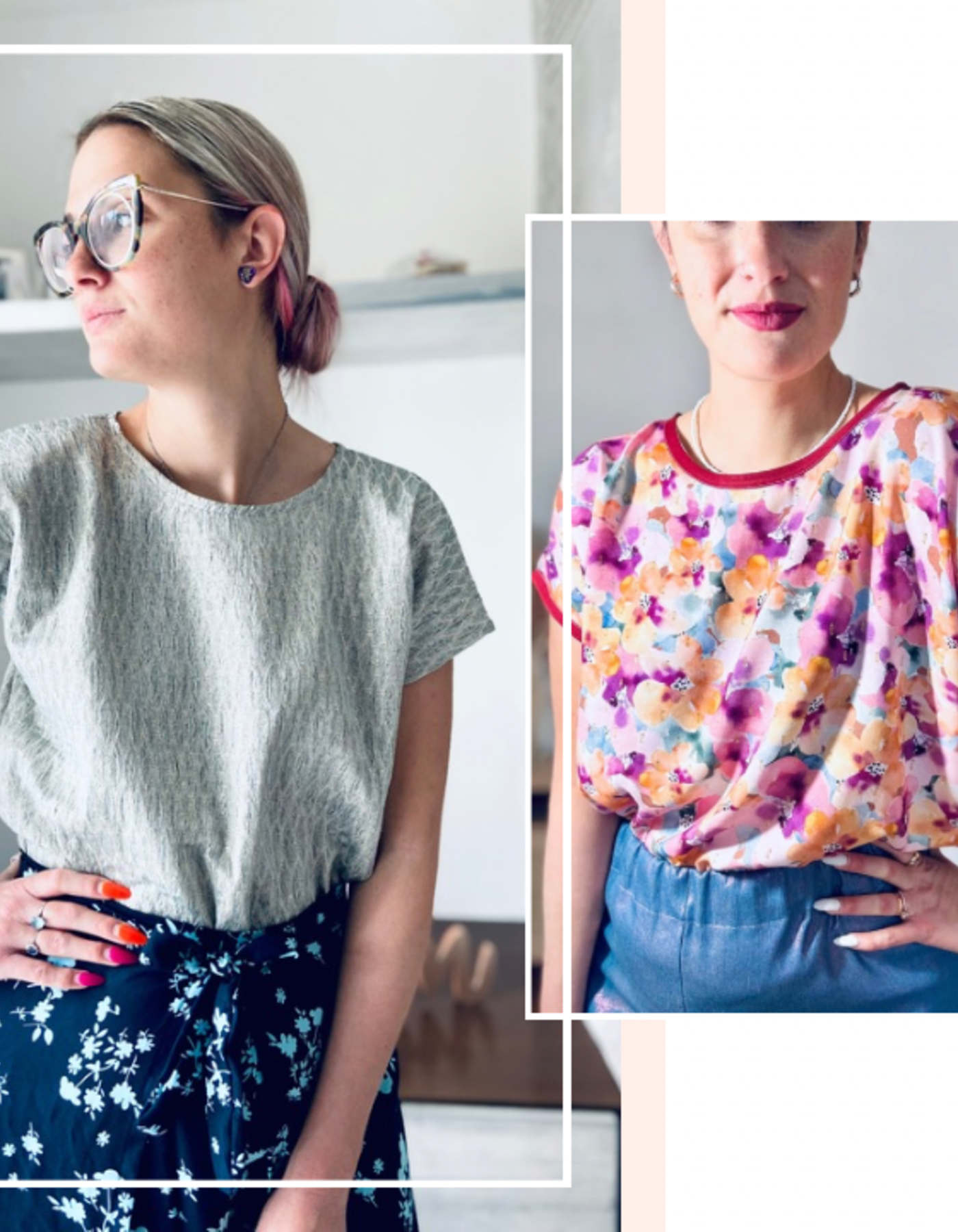 CUCIAMO INSIEME LA BLUSA MANICA CORTA