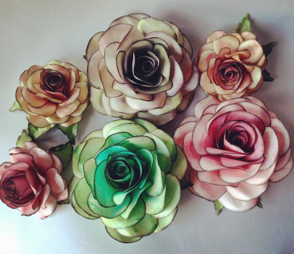 ROSA 3D IN CARTA PIETRA