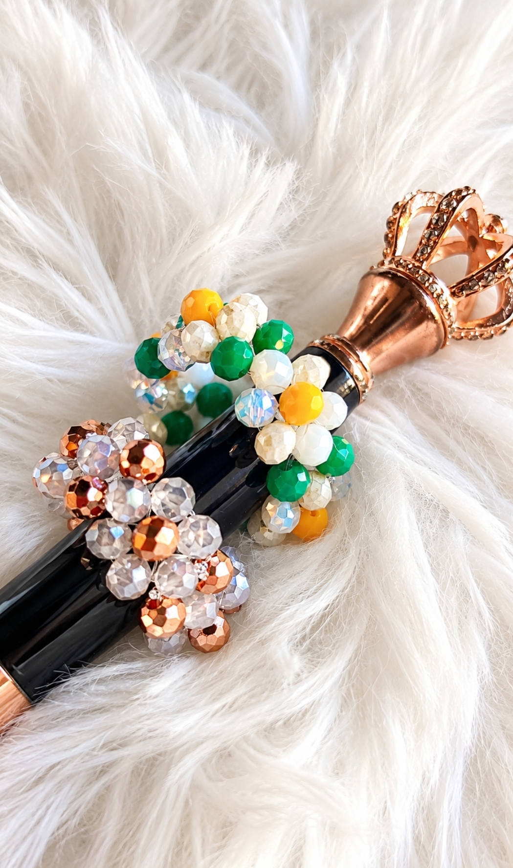 ANELLO FIORITO GLAMOUR