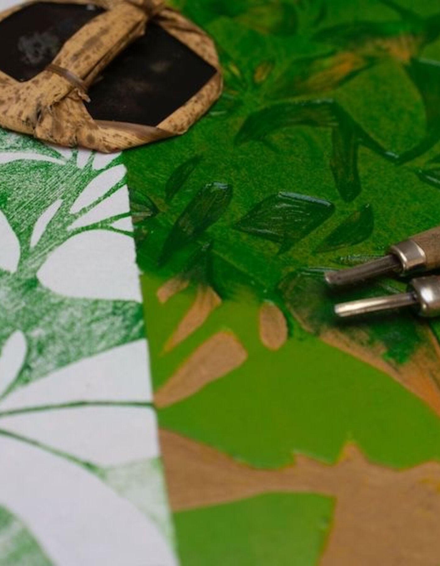 MOKUHANGA 木版画 – Prove di stampa su carta, tecnica giapponese