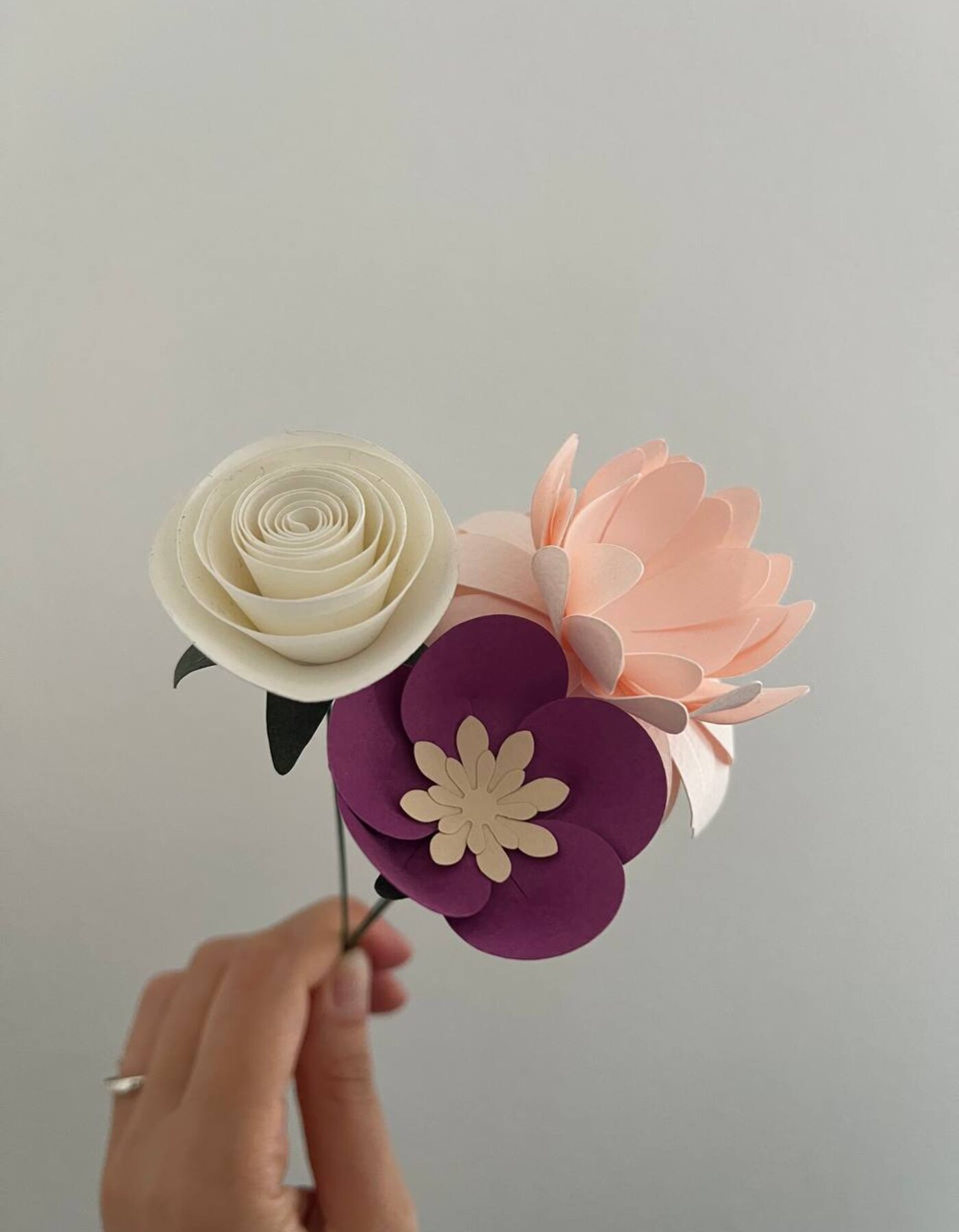 I miei primi fiori di carta