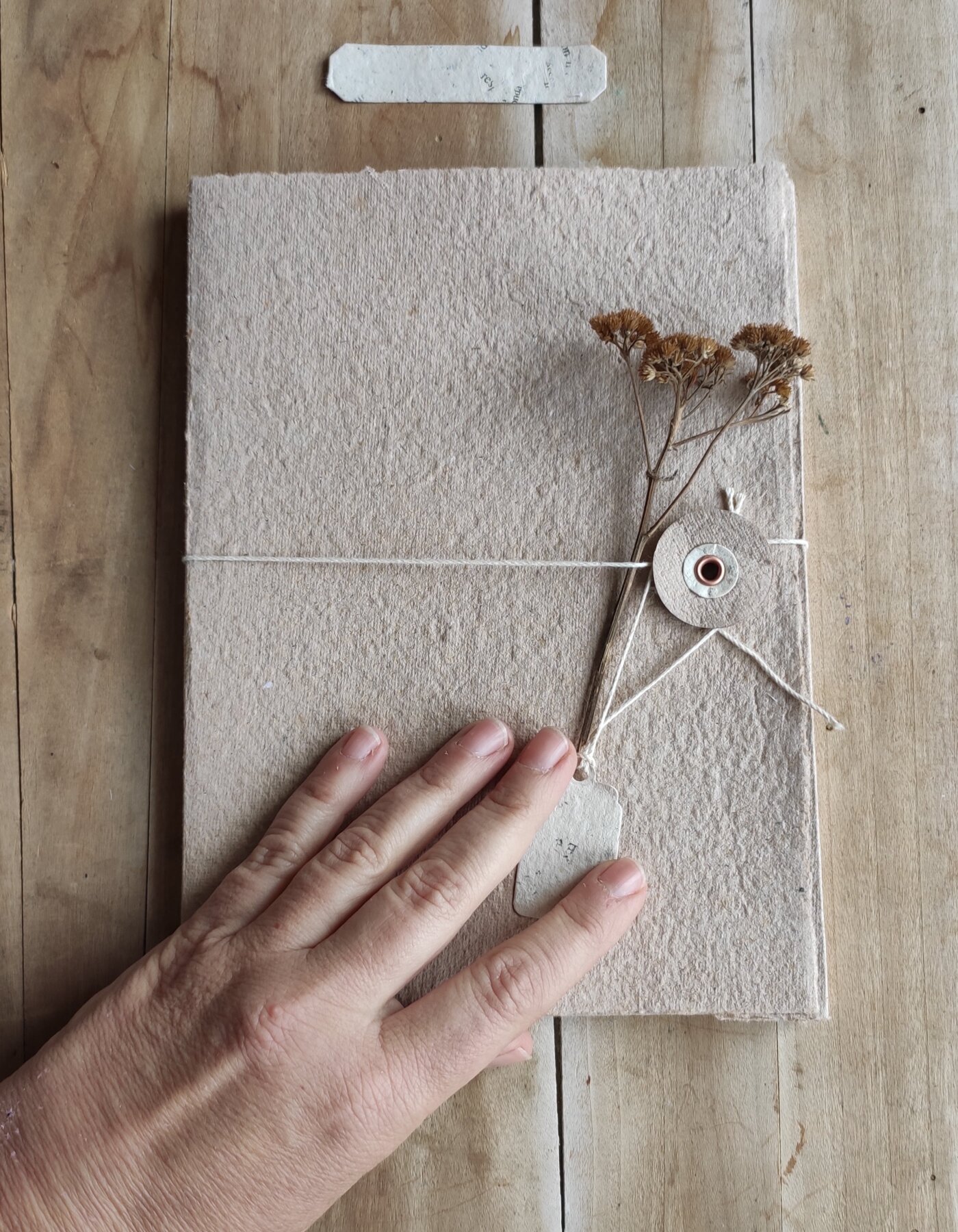 journal in carta riciclata