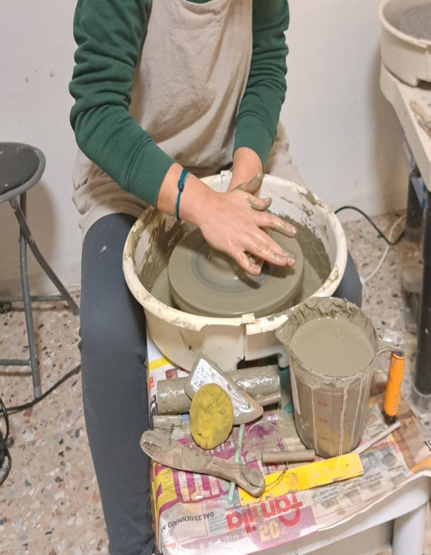 bowl or plate made with a ceramic