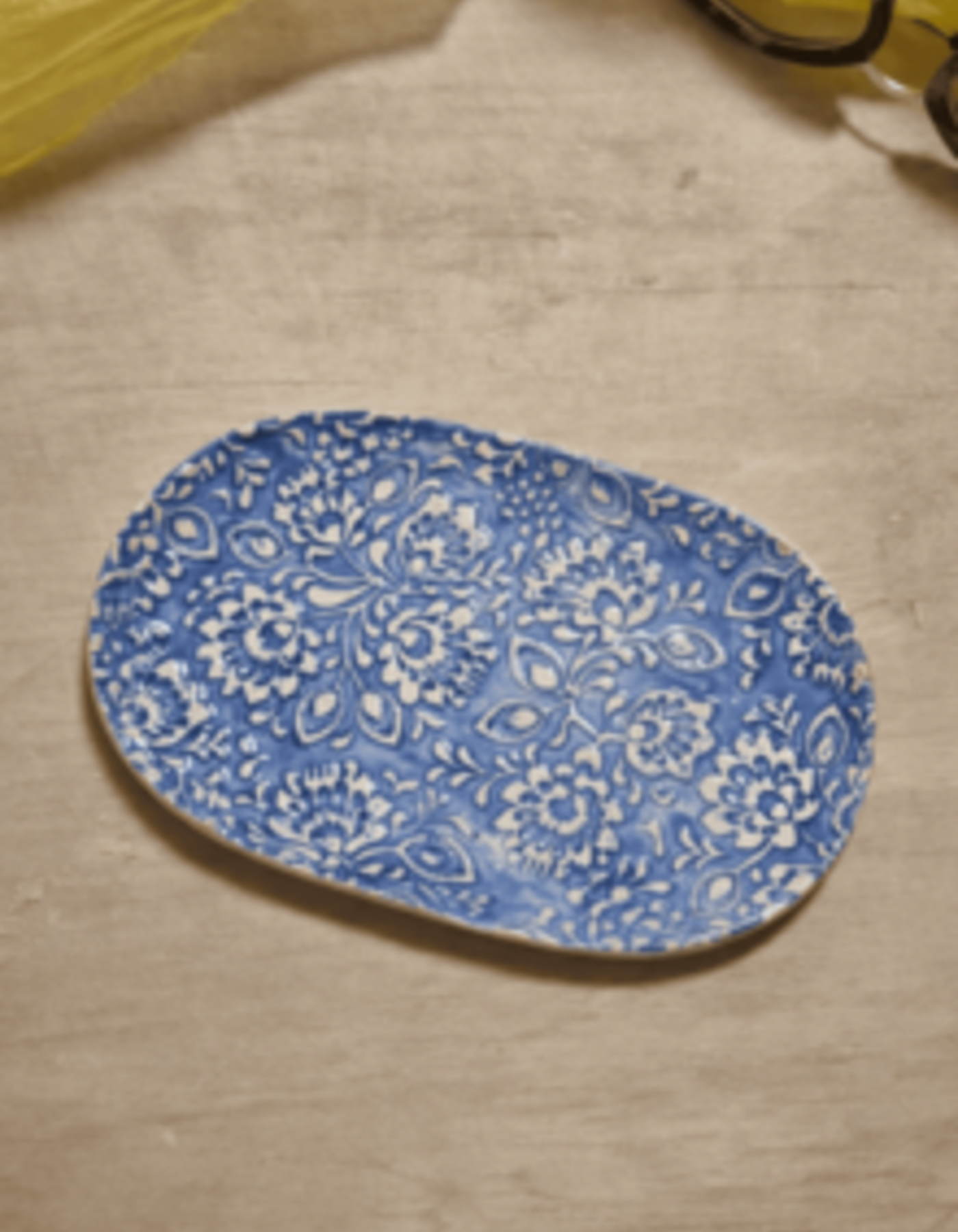 creazione svuotatasche in ceramica