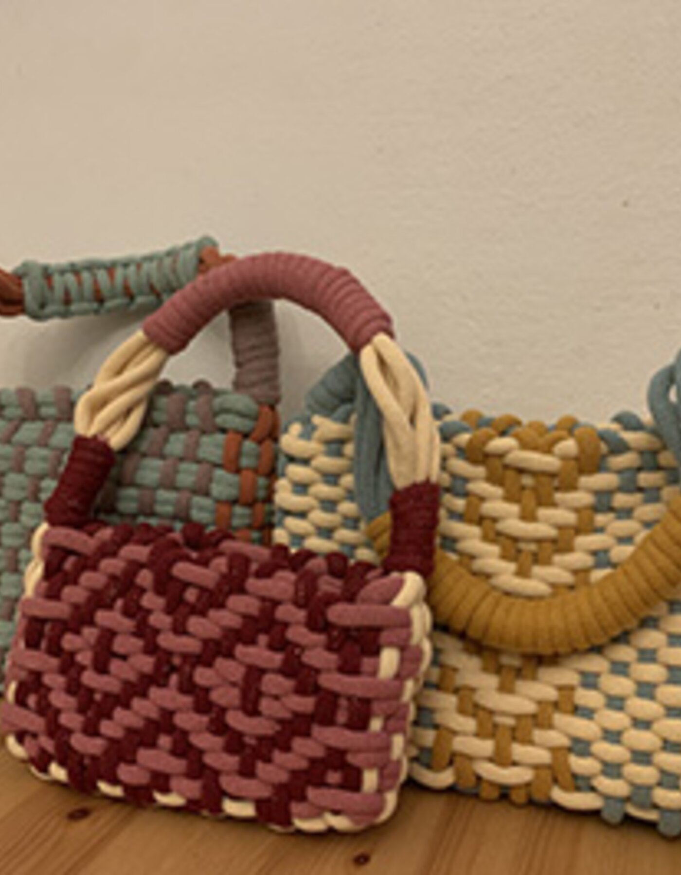 borsa intrecciata