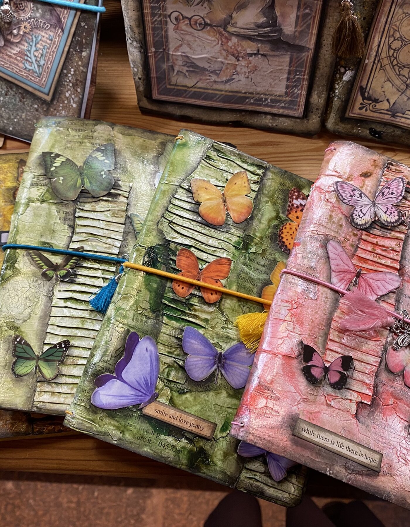 MIDORI TRAVEL BOOK BUTTERFLY