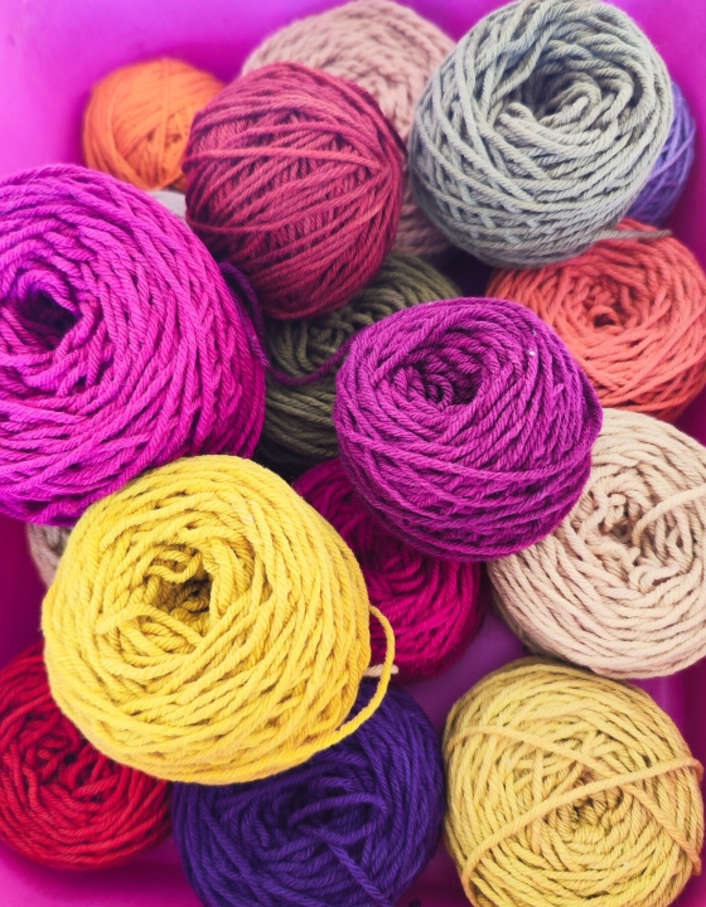 Let's learn how to dye wool with natural colors!