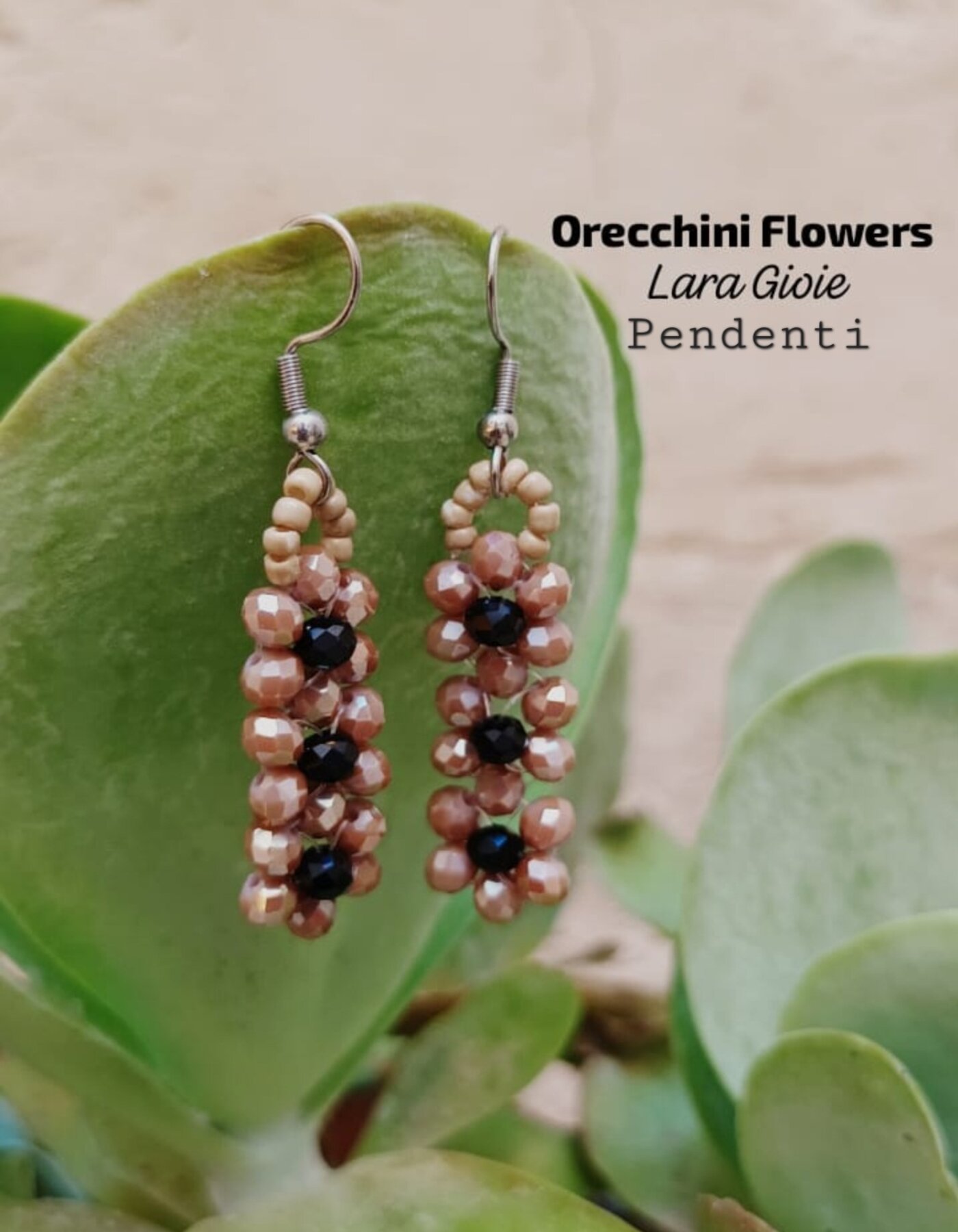 Orecchini Pendenti Flowers