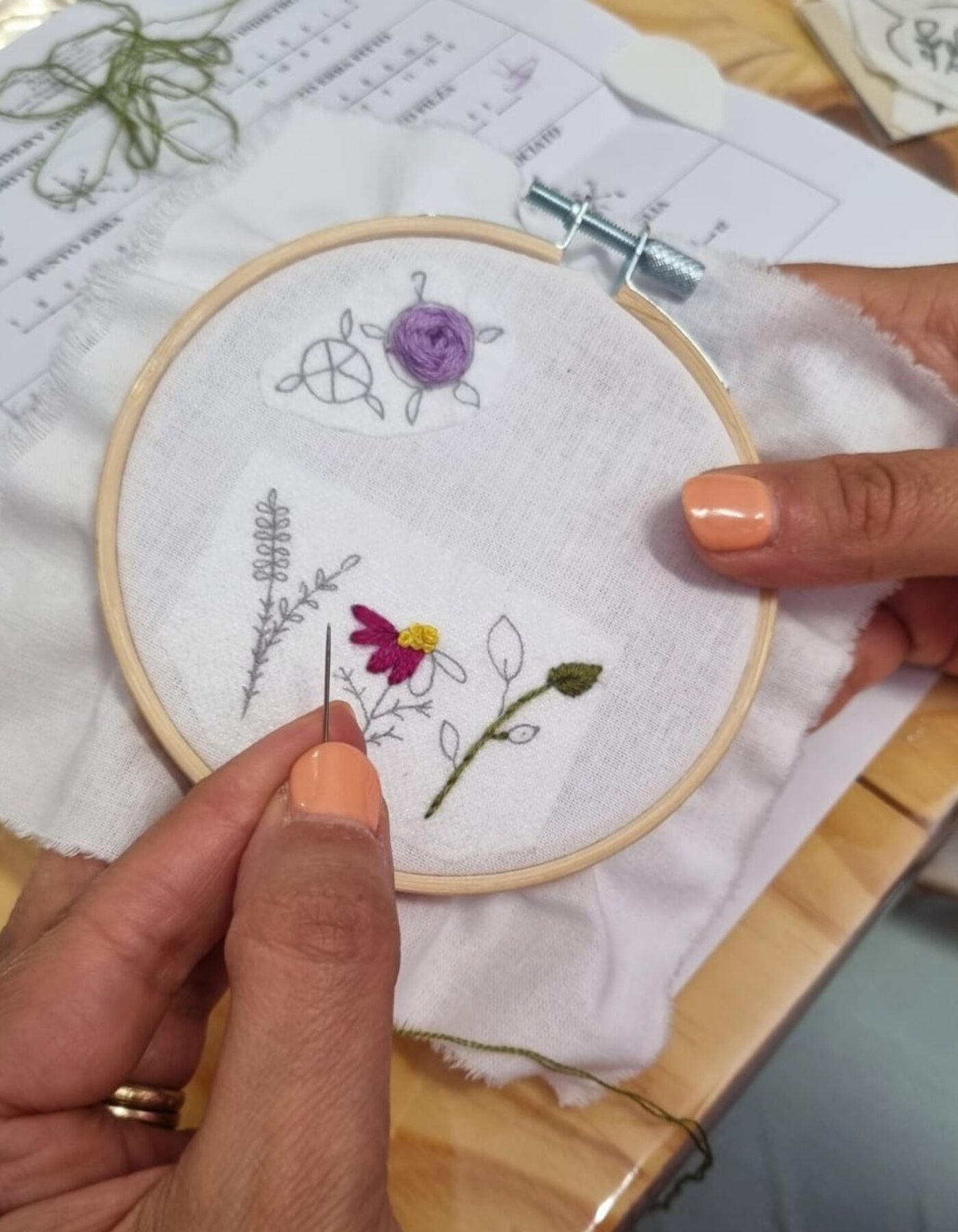 MODERN EMBROIDERY BASIC COURSE