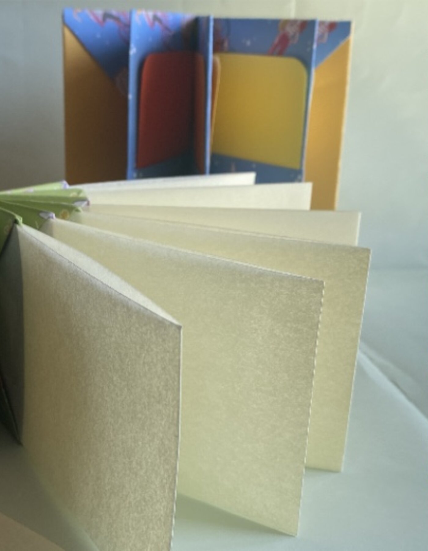 L’arte di piegare la carta di Hedi Kyle: POKET ACCORDION, BLIZZARD BOOK