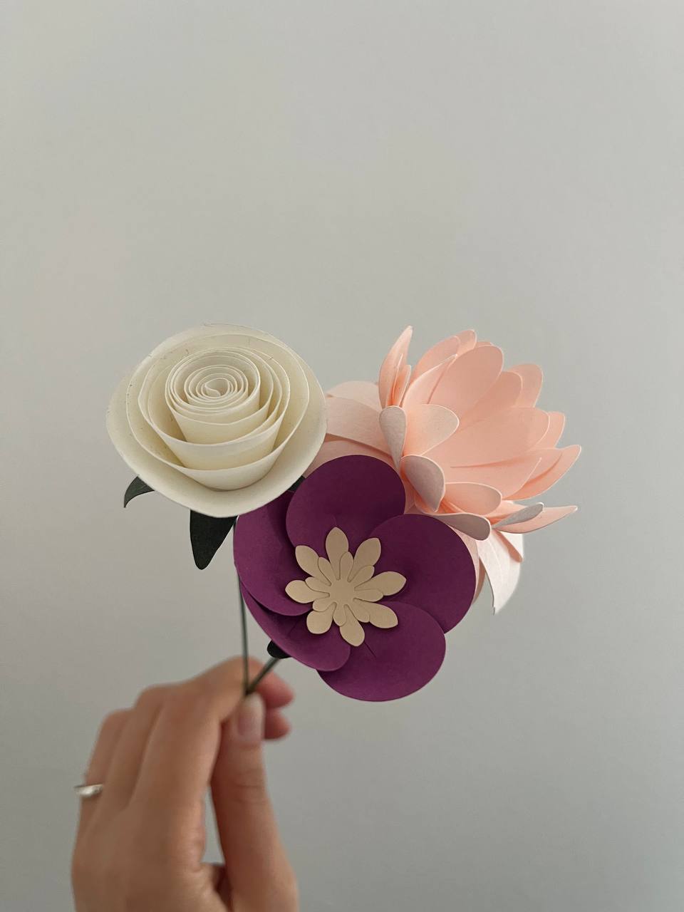 I miei primi fiori di carta