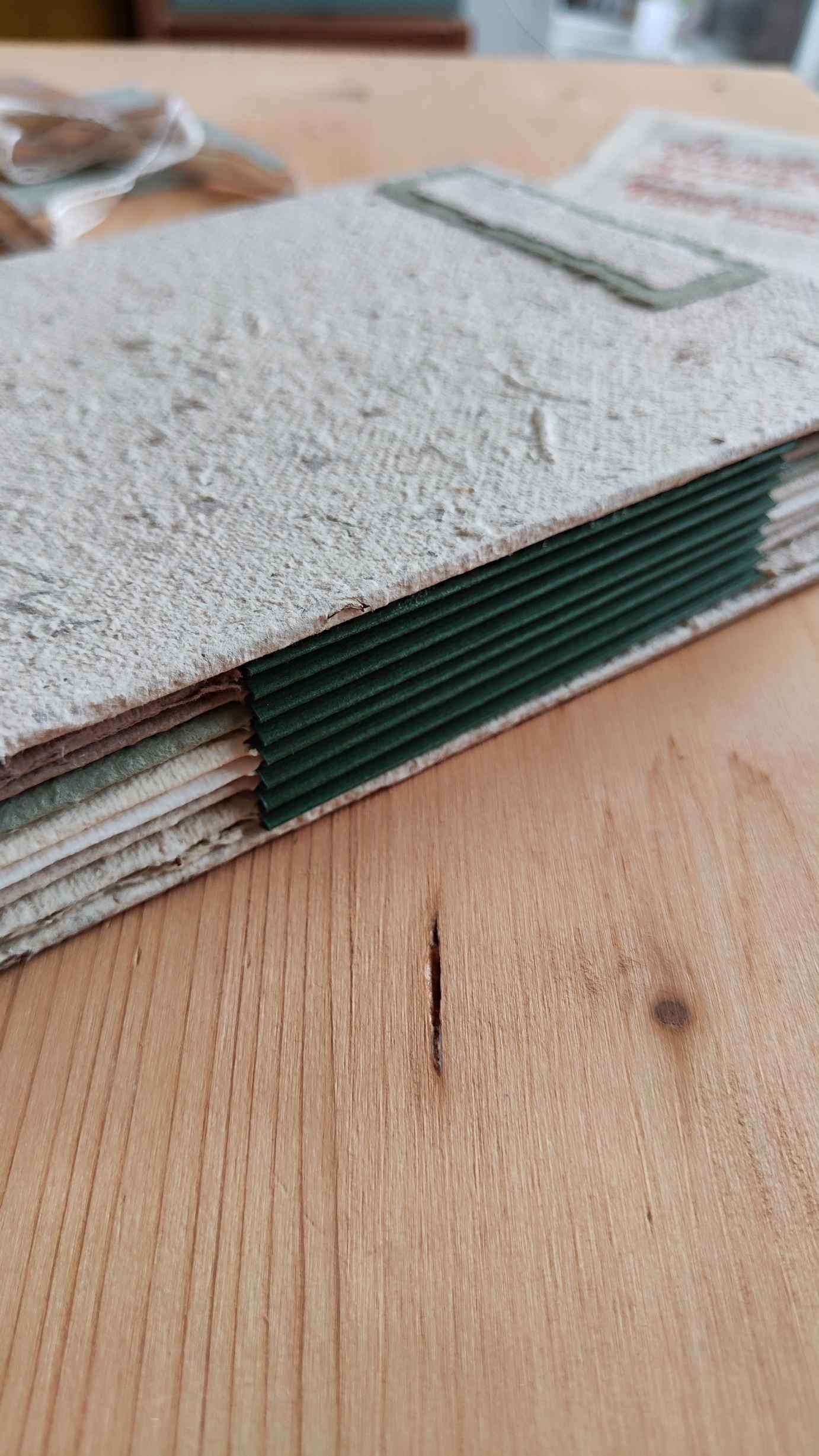 Incastri: diario rilegatura australiana