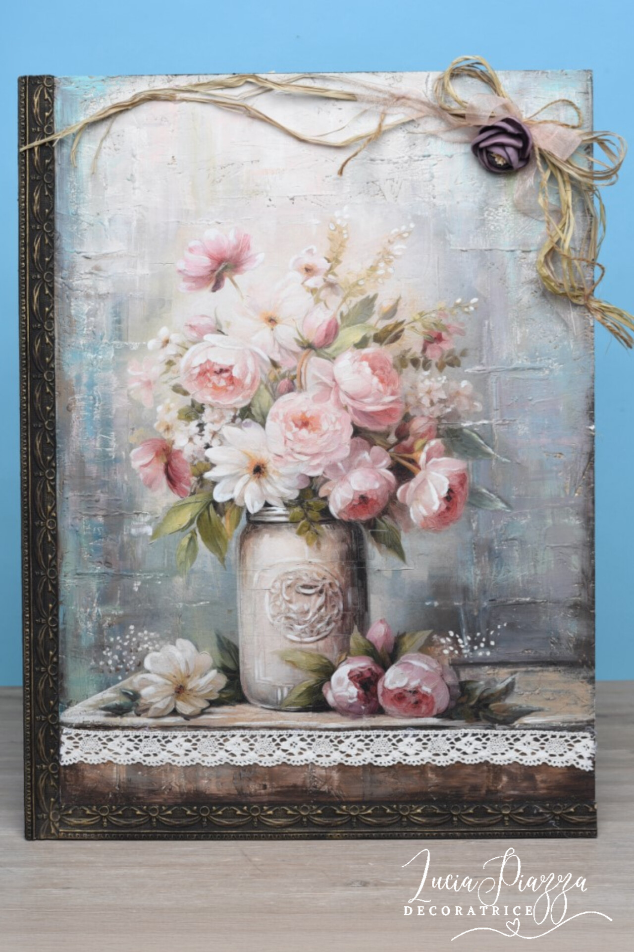 Pannello in legno: Profumo di Primavera.