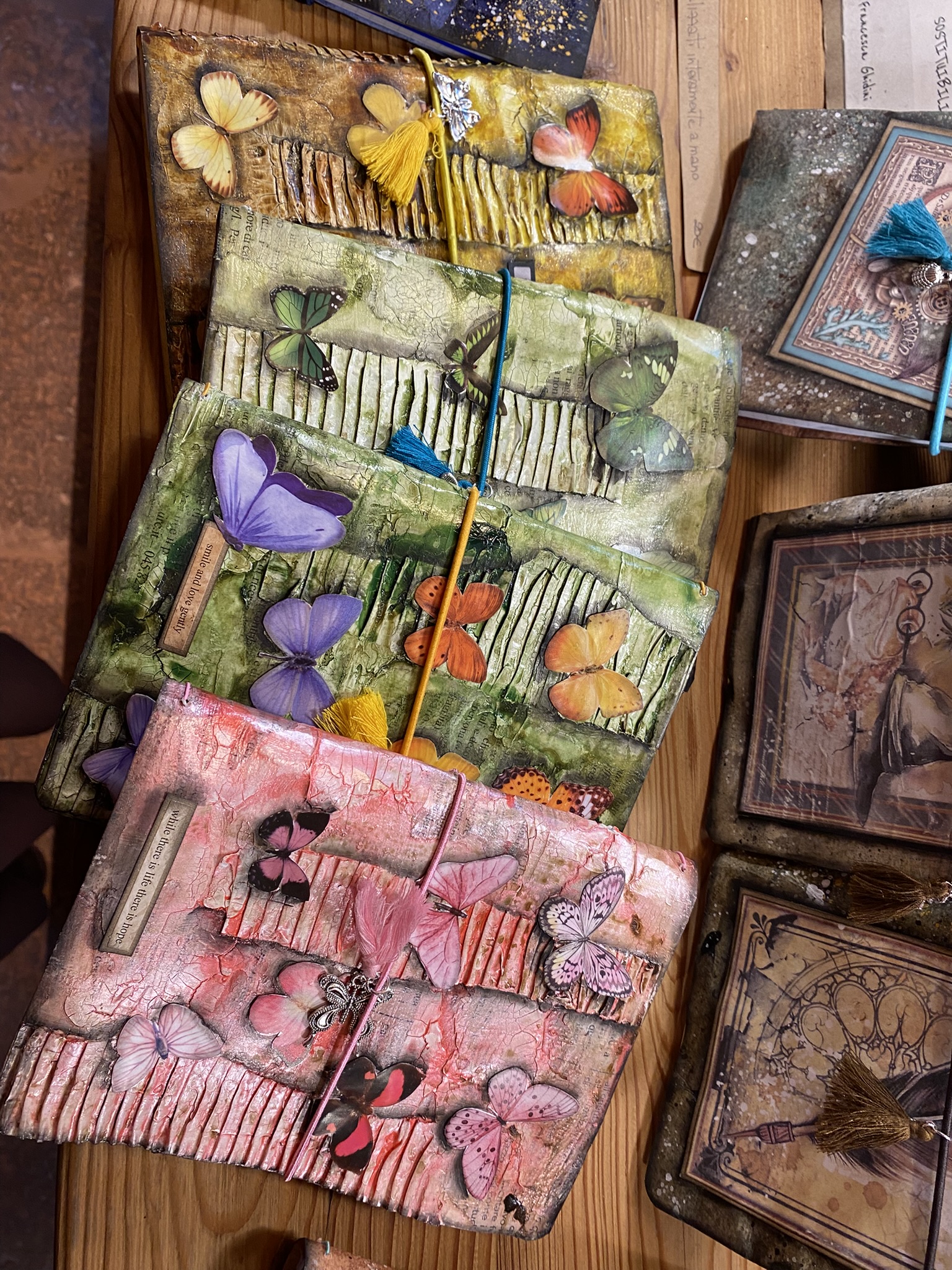 MIDORI TRAVEL BOOK BUTTERFLY