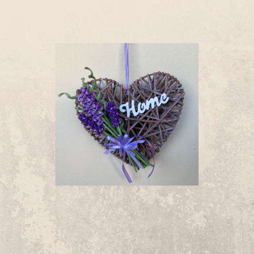 Cuore intrecciato in stile provenzale