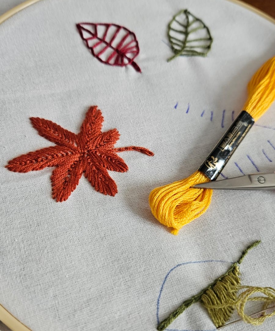 Advanced Modern Embroidery Course - Weaves
