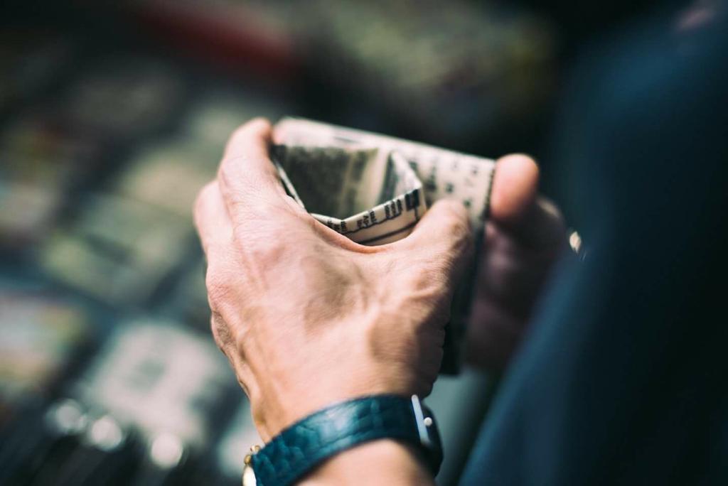 Realizzazione portafoglio origami