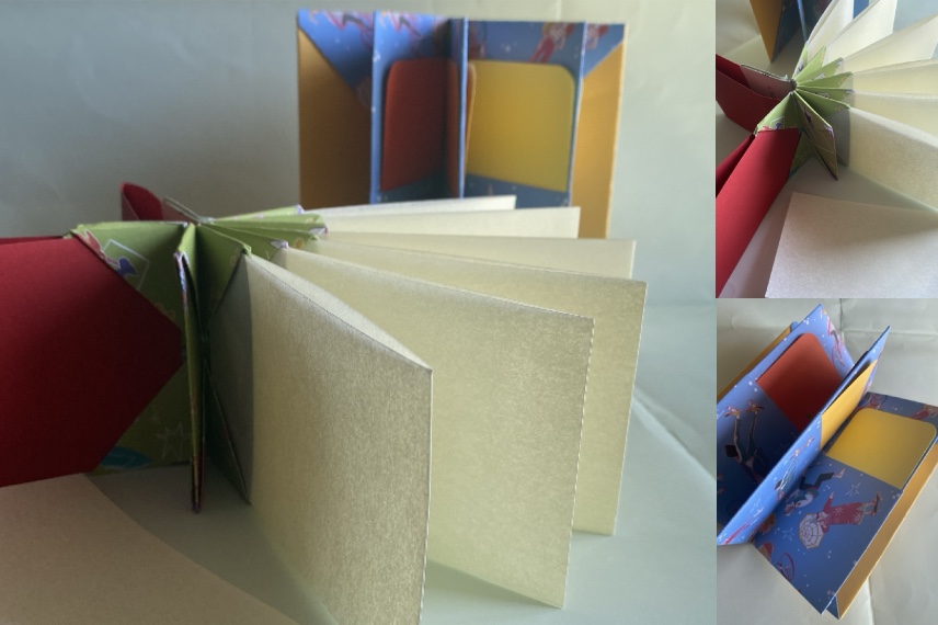 L’arte di piegare la carta di Hedi Kyle: POKET ACCORDION, BLIZZARD BOOK