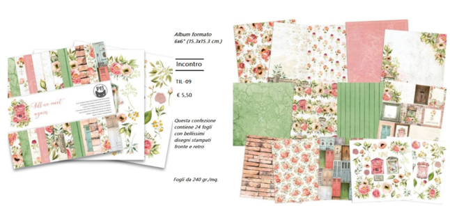 Scrapbooking papers by "FIND" end "P13"