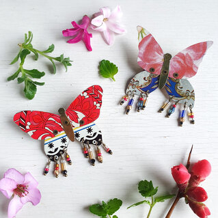 Butterfly brooch