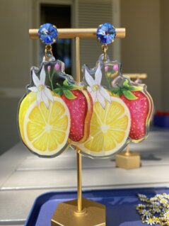flower earrings