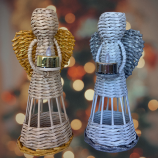 Angel with candle