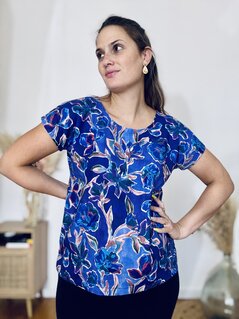 Blusa manica corta