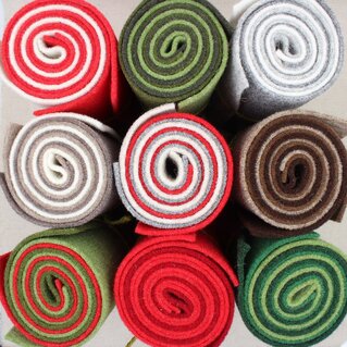 2 mm Christmas felt