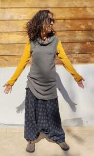 Vestito in caldo cotone