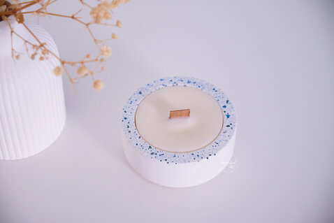 Candele ricaricabili personalizzate
