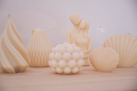 Candele scultoree artigianali