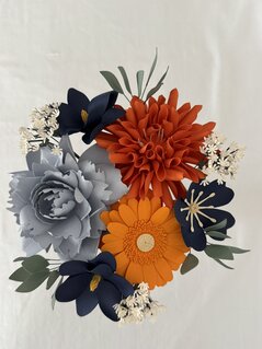 Bouquet di fiori di carta